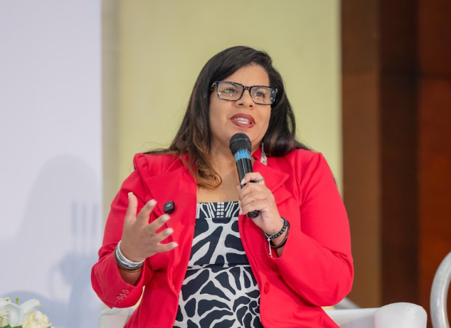 Alicia Lyttle speaking at the Caribbean Investment Forum